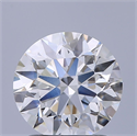 Del inventario de diamantes de laboratorio, 1.53 quilates, Redondo , Color D, claridad VVS2 y certificado IGI