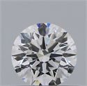 Diamante Natural 0.40 quilates, Redondo , Color E, claridad VS2 y certificado GIA