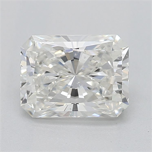 Picture of Natural Diamond 0.71 Carats, Radiant with  Cut, I Color, SI1 Clarity and Certified by GIA