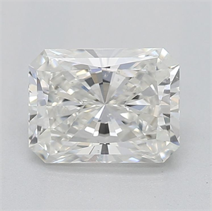 Picture of Natural Diamond 0.71 Carats, Radiant with  Cut, I Color, SI1 Clarity and Certified by GIA