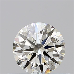 Picture of Natural Diamond 0.42 Carats, Round with Excellent Cut, L Color, VVS1 Clarity and Certified by GIA