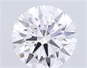 Lab Grown Diamond 6.33 Carats, Round with Ideal Cut, E Color, VVS2 Clarity and Certified by IGI