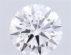 Picture of Lab Grown Diamond 6.33 Carats, Round with Ideal Cut, E Color, VVS2 Clarity and Certified by IGI