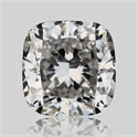 Natural Diamond 0.71 Carats, Cushion with  Cut, D Color, VS1 Clarity and Certified by GIA
