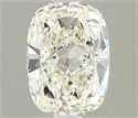 Natural Diamond 0.50 Carats, Cushion with  Cut, I Color, VS2 Clarity and Certified by IGI