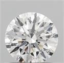 Lab Grown Diamond 1.03 Carats, Round with Excellent Cut, D Color, VVS1 Clarity and Certified by IGI