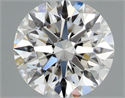Diamante Natural 0.44 quilates, Redondo , Color F, claridad SI1 y certificado GIA