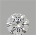 Diamante Natural 0.44 quilates, Redondo , Color D, claridad VVS2 y certificado GIA