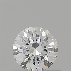 Picture of Natural Diamond 0.44 Carats, Round with Excellent Cut, D Color, VVS2 Clarity and Certified by GIA