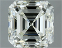 Natural Diamond 0.80 Carats, Asscher with  Cut, I Color, VVS2 Clarity and Certified by IGI
