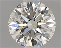 Natural Diamond 0.60 Carats, Round with Very Good Cut, L Color, SI2 Clarity and Certified by GIA