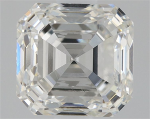 Picture of Natural Diamond 1.20 Carats, Asscher with  Cut, H Color, VVS2 Clarity and Certified by GIA