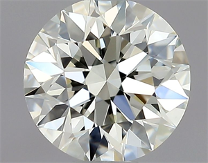 Picture of Natural Diamond 0.46 Carats, Round with Excellent Cut, K Color, VS1 Clarity and Certified by GIA