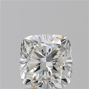 Foto Diamante Natural 1.70 quilates, Del cojín , Color I, claridad VS2 y certificado GIA de