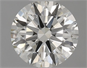 Natural Diamond 1.05 Carats, Round with Excellent Cut, J Color, VVS2 Clarity and Certified by GIA