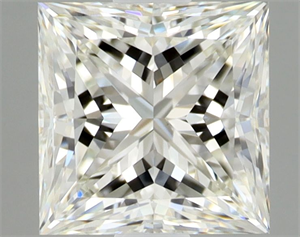 Picture of Natural Diamond 1.03 Carats, Princess with  Cut, J Color, VVS2 Clarity and Certified by GIA