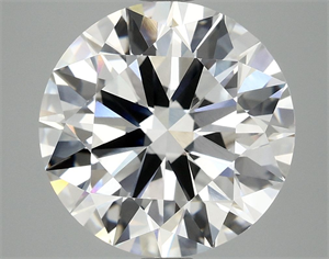 Picture of Lab Grown Diamond 6.15 Carats, Round with Ideal Cut, F Color, VVS2 Clarity and Certified by IGI