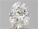 Natural Diamond 1.51 Carats, Oval with  Cut, H Color, SI1 Clarity and Certified by GIA