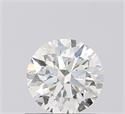 Natural Diamond 0.71 Carats, Round with Very Good Cut, I Color, SI1 Clarity and Certified by IGI