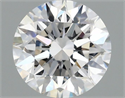Lab Grown Diamond 1.03 Carats, Round with Excellent Cut, D Color, VS1 Clarity and Certified by IGI
