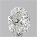 Natural Diamond 1.01 Carats, Oval with  Cut, G Color, VS2 Clarity and Certified by GIA