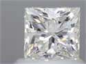 Natural Diamond 0.99 Carats, Princess with  Cut, G Color, SI1 Clarity and Certified by GIA
