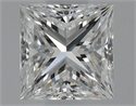 Natural Diamond 0.40 Carats, Princess with  Cut, E Color, VS1 Clarity and Certified by GIA