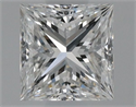 Natural Diamond 0.40 Carats, Princess with  Cut, E Color, VS1 Clarity and Certified by GIA