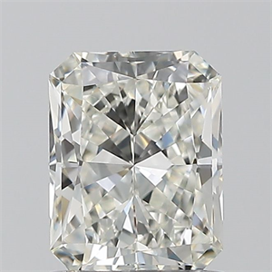 Picture of Natural Diamond 0.90 Carats, Radiant with  Cut, I Color, VVS2 Clarity and Certified by GIA