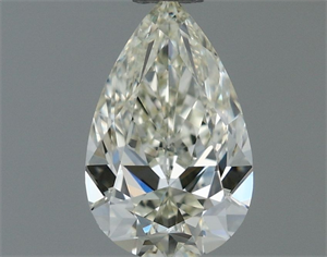 Picture of Natural Diamond 0.50 Carats, Pear with  Cut, J Color, VVS1 Clarity and Certified by IGI