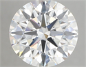 Lab Grown Diamond 3.83 Carats, Round with Ideal Cut, E Color, VS1 Clarity and Certified by IGI