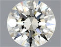 Diamante Natural 0.70 quilates, Redondo , Color L, claridad VVS2 y certificado GIA