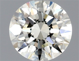 Foto Diamante Natural 0.70 quilates, Redondo , Color L, claridad VVS2 y certificado GIA de