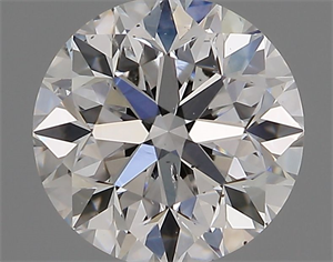 Picture of Natural Diamond 0.92 Carats, Round with Very Good Cut, D Color, SI1 Clarity and Certified by IGI