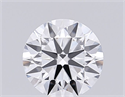 Del inventario de diamantes de laboratorio, 1.04 quilates, Redondo , Color D, claridad VVS2 y certificado IGI