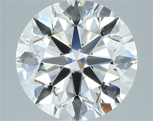 Picture of Natural Diamond 1.60 Carats, Round with Excellent Cut, E Color, VS2 Clarity and Certified by GIA