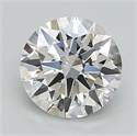 Del inventario de diamantes de laboratorio, 0.72 quilates, Redondo , Color D, claridad VVS2 y certificado IGI