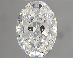 Picture of Natural Diamond 0.40 Carats, Oval with  Cut, E Color, VVS1 Clarity and Certified by GIA
