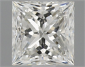 Diamante Natural 0.61 quilates, Princesa , Color I, claridad VS2 y certificado GIA