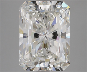 Foto Diamante Natural 4.01 quilates, Radiante , Color H, claridad VS1 y certificado GIA de