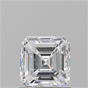 Natural Diamond 1.01 Carats, Asscher with  Cut, D Color, VS2 Clarity and Certified by GIA
