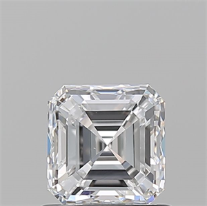 Picture of Natural Diamond 1.01 Carats, Asscher with  Cut, D Color, VS2 Clarity and Certified by GIA