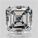 Natural Diamond 3.51 Carats, Asscher with  Cut, G Color, VS1 Clarity and Certified by GIA
