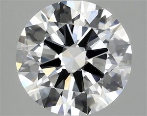Picture of Lab Grown Diamond 3.01 Carats, Round with Ideal Cut, E Color, VVS2 Clarity and Certified by IGI