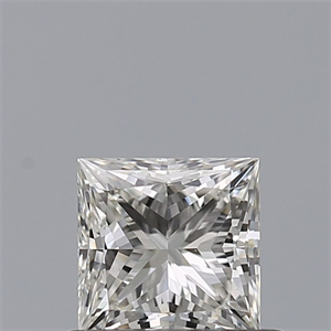Foto Diamante Natural 0.51 quilates, Princesa , Color G, claridad VVS1 y certificado IGI de