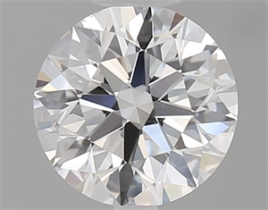 Picture of Natural Diamond 0.80 Carats, Round with Excellent Cut, D Color, VS2 Clarity and Certified by GIA
