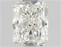 Natural Diamond 0.81 Carats, Radiant with  Cut, H Color, VVS1 Clarity and Certified by GIA