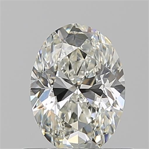 Foto Diamante Natural 0.70 quilates, Ovalado , Color I, claridad VVS2 y certificado GIA de