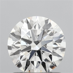 Picture of Lab Grown Diamond 1.05 Carats, Round with Ideal Cut, F Color, VVS2 Clarity and Certified by IGI