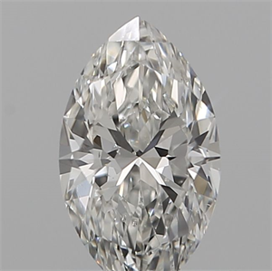 Picture of Natural Diamond 0.18 Carats, Marquise with  Cut, G Color, SI1 Clarity and Certified by GIA